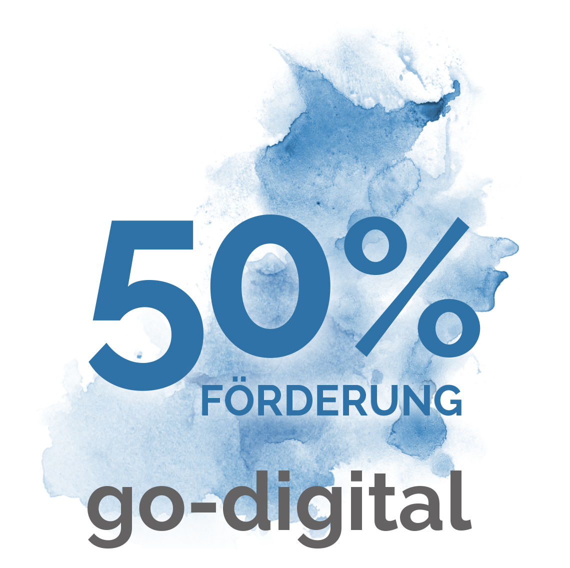 Siegel - 50 % Förderung durch go-digital